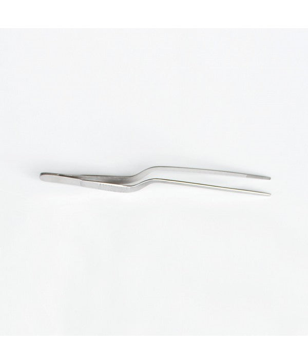 Schneider Tweezer Angled 200mm Stainless Steel .03kg
