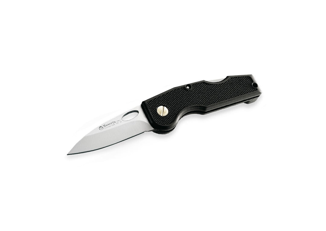 Pocket Knife - Maserin Pocket Knife 70mm Blade Black Handle | King of Knives