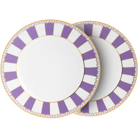 Noritake Carnivale Cake Plate Lavender | Noritake Dinnerware | King Of Knives