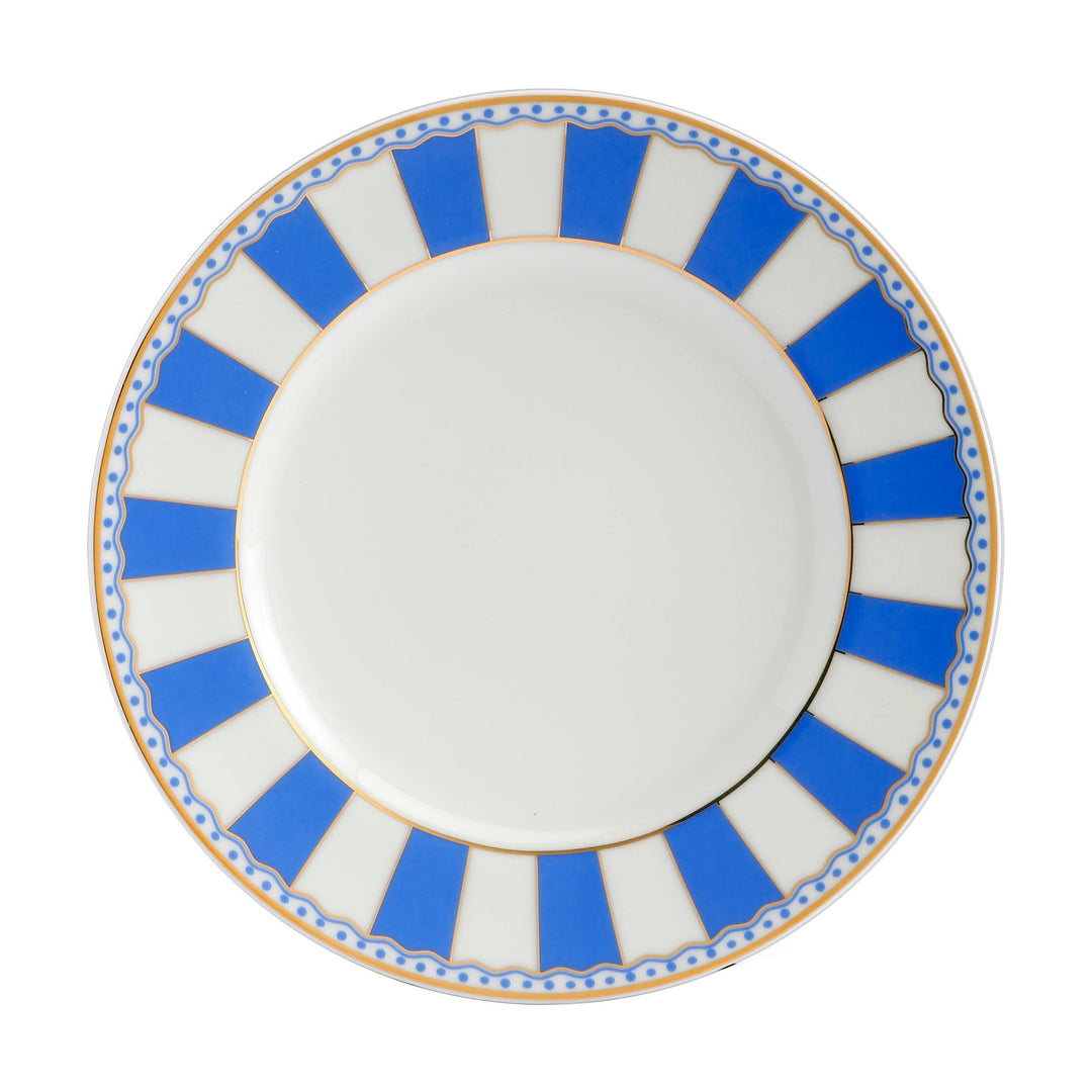 Noritake Carnivale Dark Blue Cake Plate Set 16 cm Small | Noritake Dinnerware | King of Knives Australia