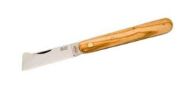 Maserin Budding knife, folding ‰ÛÒ 7cm carbon steel blade, olive wood handle