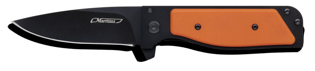 Marttini MEF OR8, Black blade 8cm, orange handle