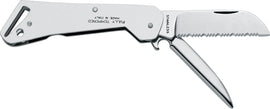 Maserin Boaties knife, folding,  S/S,  7.5cm blade,marlin spike, screwdriver, bottle opener and shackle key