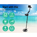 Metal Detector 160MM Deep Sensitive Waterproof Treasure Hunter Gold Digger