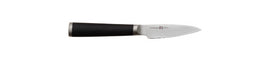 Miyako Shikisai Japanese 80mm paring knife traditional damascus blade