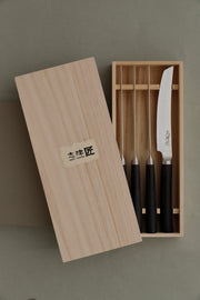 Miyako Shikisai Shizu 125mm Steak knife set of 4