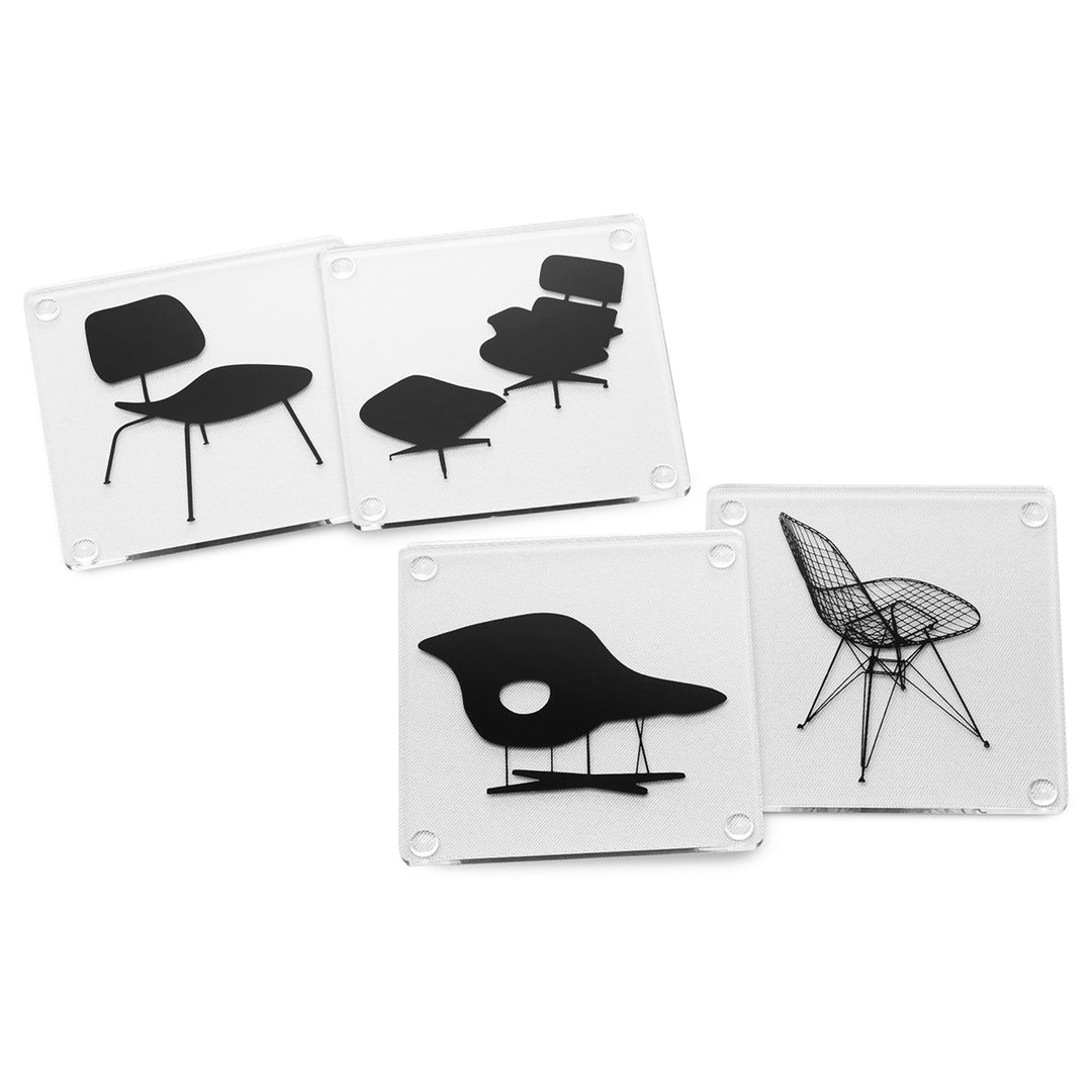 MoMA Eames Chair Coasters (set of 4)