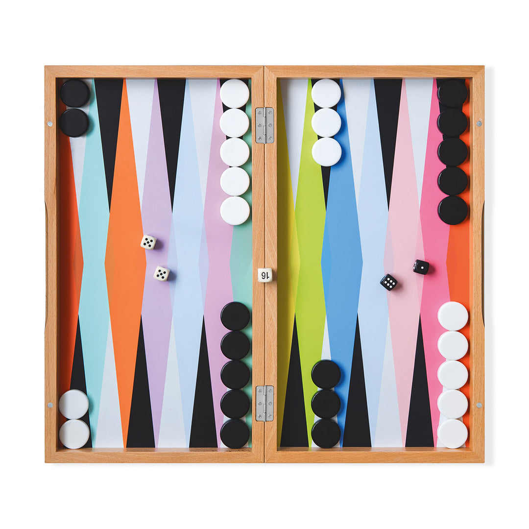 MoMA MoMA Colourplay Backgammon Set