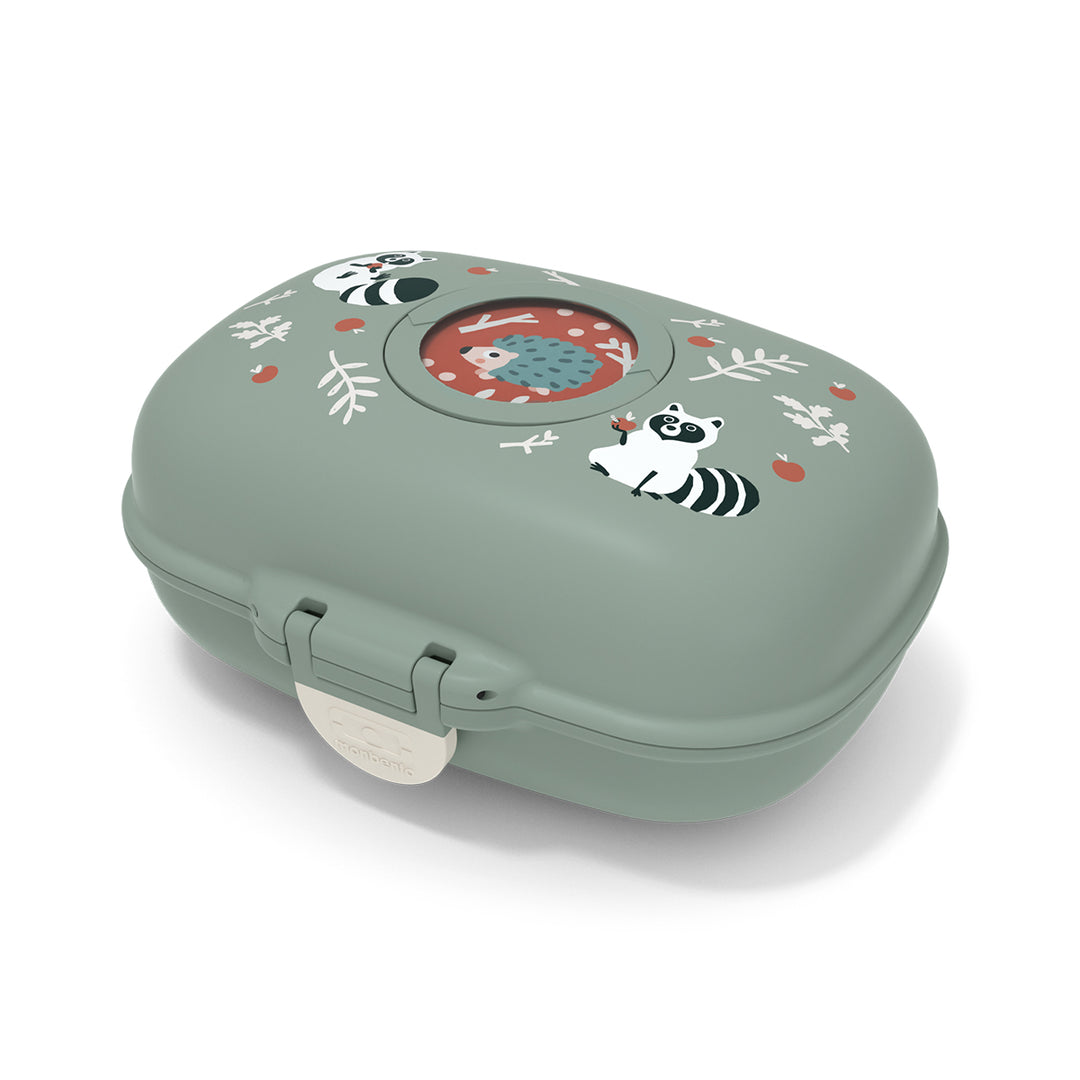 Monbento MB Gram Graphic - Green Raccoon