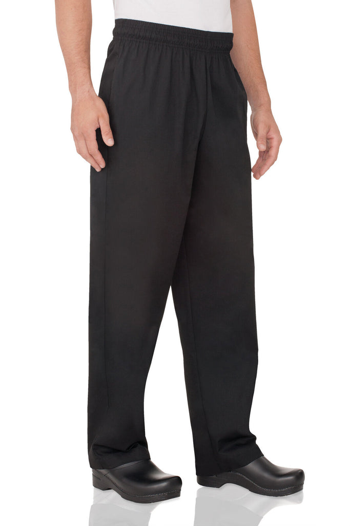 Chef Works Essential Baggy Chef Pants- Black