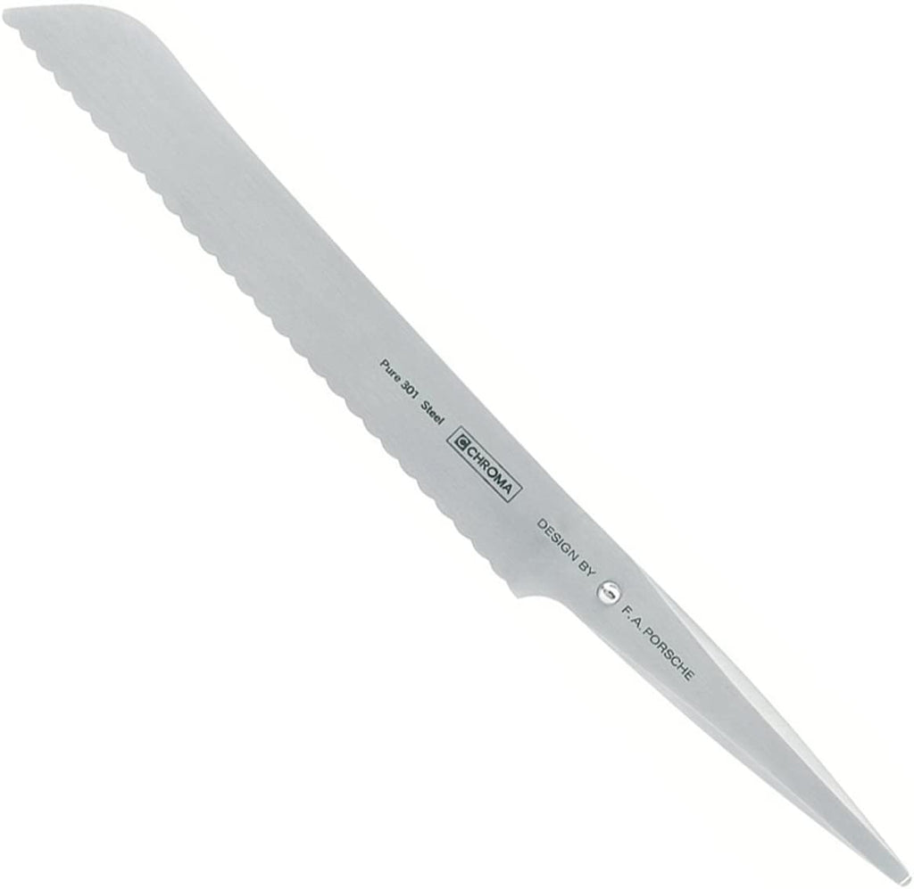 Chroma Type 301 designed by F.A. Porsche  8 1/2 inch Bread Knife