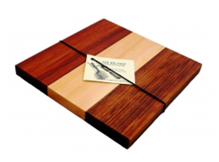 Big Chop  Petit Ami Blonde Square  - Petit Ami Blonde Square  210 x 210 x 20 - Blackwood / Celery Top - Includes 1 jar 220 gm Nurturing cream to maintain the wood