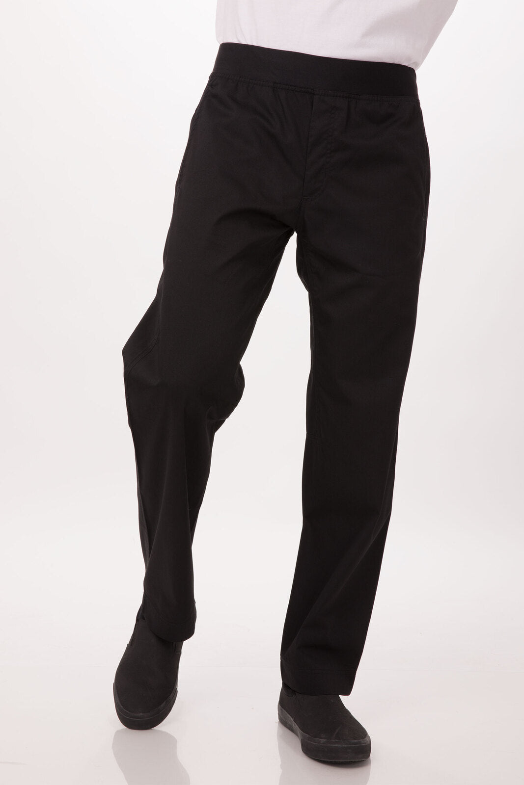 Chef Works Lightweight Slim Chef Pants- Black