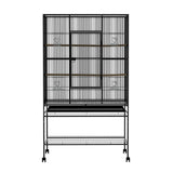 i.Pet Bird Cage Pet Cages Aviary 137CM Large Travel Stand Budgie Parrot Toys