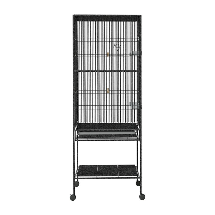 i.Pet Bird Cage Pet Cages Aviary 137CM Large Travel Stand Budgie Parrot Toys