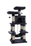 i.Pet Cat Tree 145cm Tower Scratching Post Scratcher Wood Condo House Large Bed