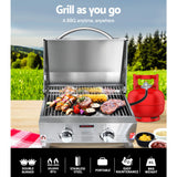 Grillz Portable 2 Burner Gas BBQ | Outdoor | King Of Knives