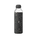 Porter Glass Bottle Terrazzo 591ml - Charcoal | King of Knives Australia