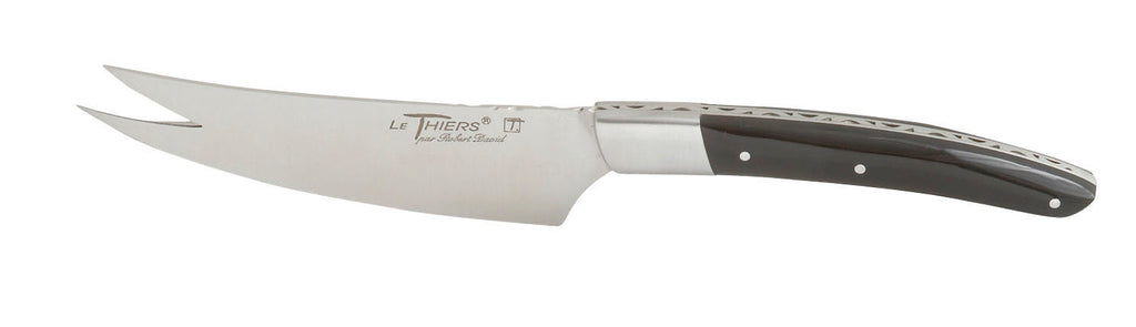 Robert David Thiers cheese knife,  bolster, buffalo handle