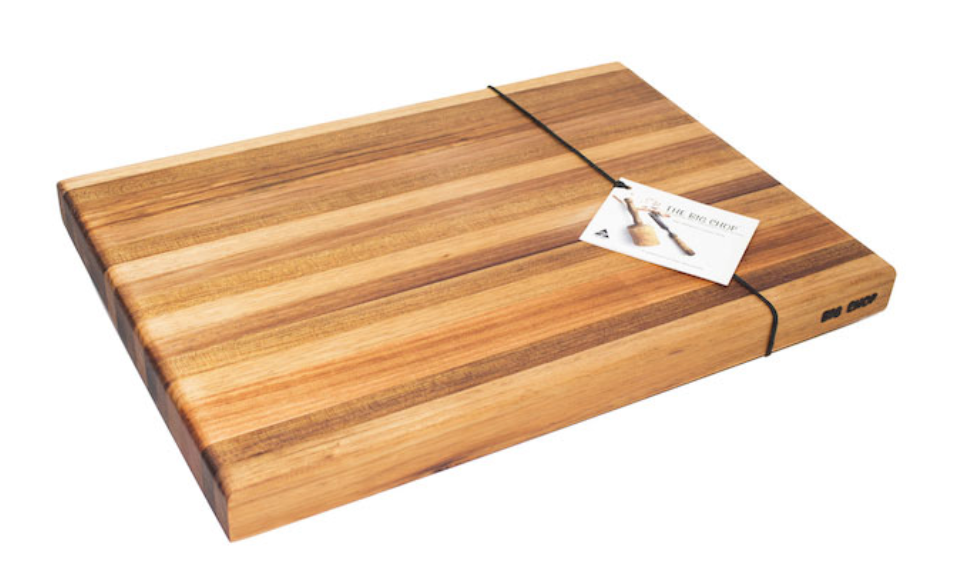 Big Chop FRANKLIN RIVER COLLECTION  Rectangle - Rectangle 500 x 340 x 40  - Tasmanian Blackwood - Includes 1 jar 220 gm Nurturing cream to maintain the wood