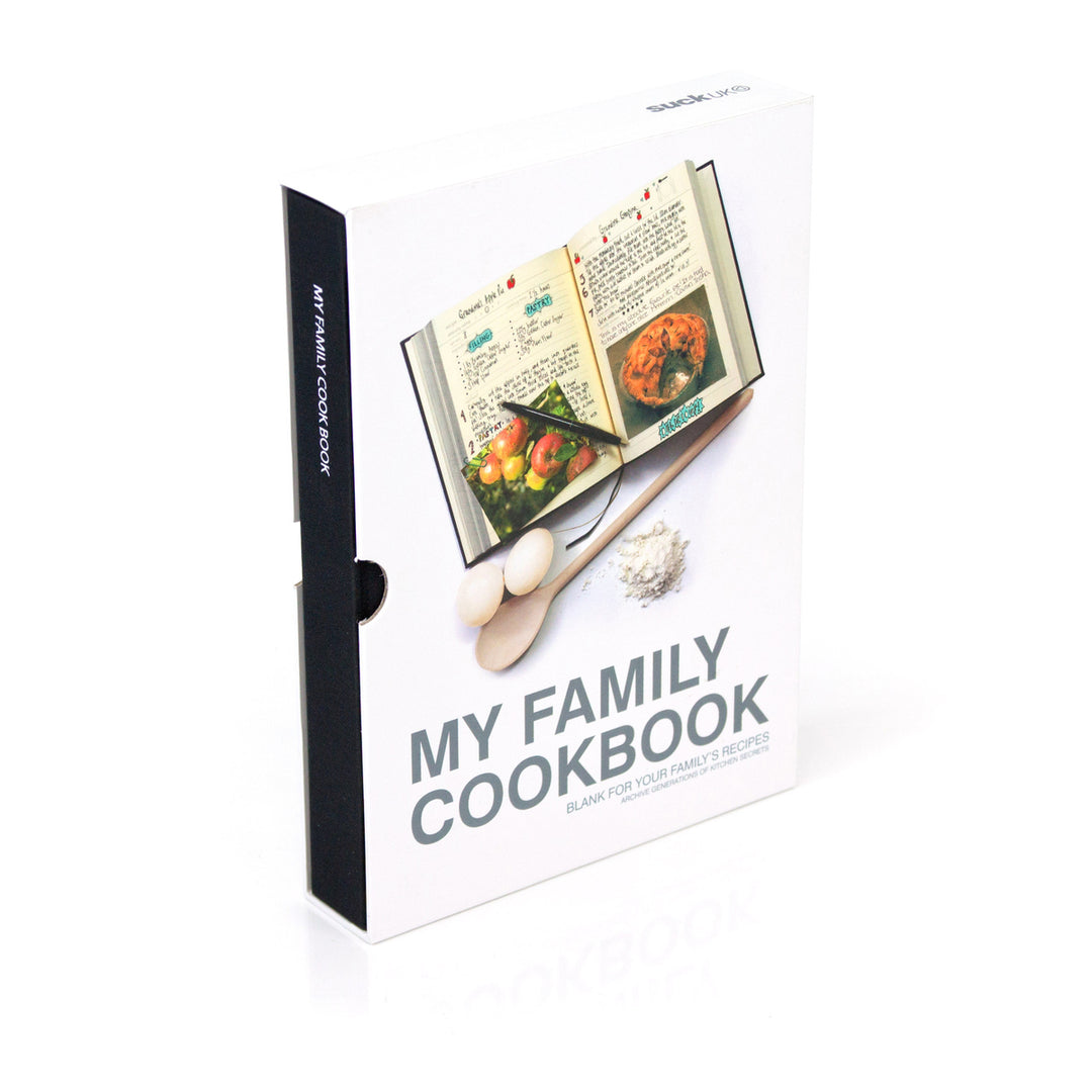 Suck UK My Family Cookbook - Black