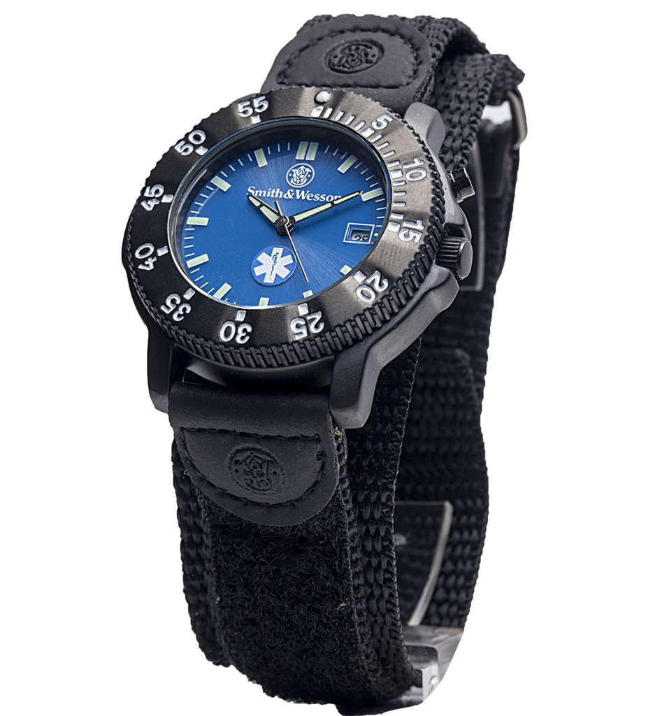 Smith & Wesson EMT Watch - Back Glow, Nylon Strap