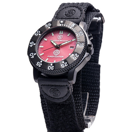 Smith & Wesson Fire Fighter Watch - Back Glow, Nylon