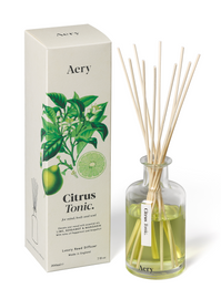 Aery Living Botanical 200ml Reed Diffuser CItrus Tonic