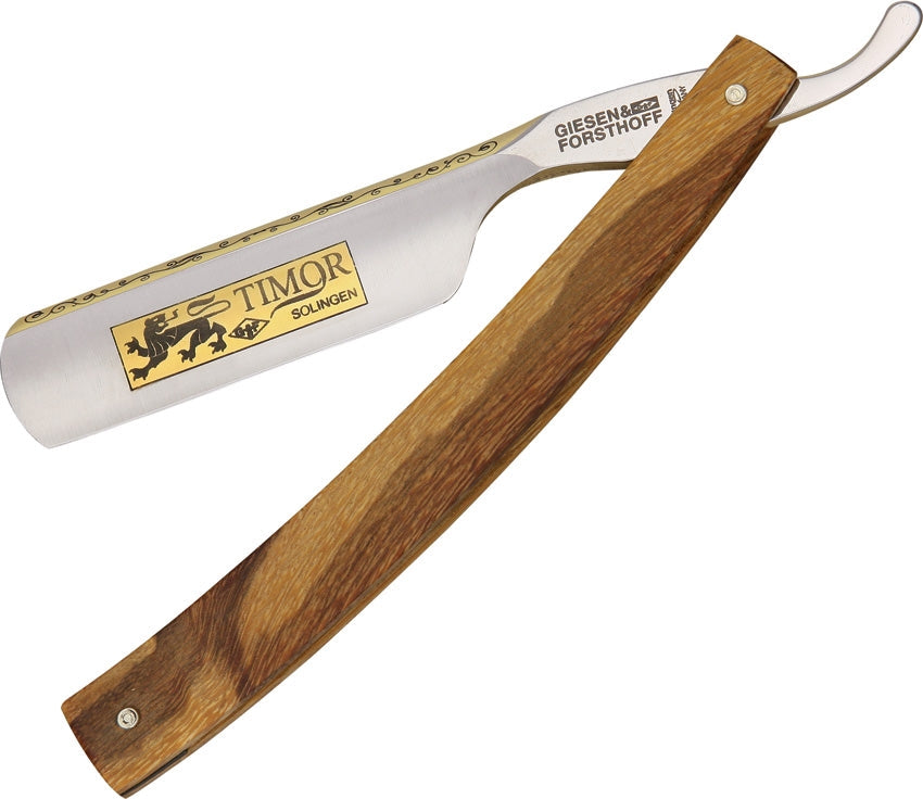 Giesen & Forsthoff Straight Razor Maplewood Lion