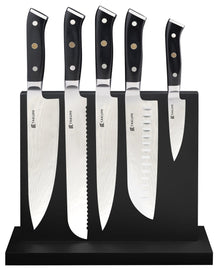 Takumi Takumi Master Series Block Set (Block, Paring, Santoku, Chef's, Slicing & Bread) | King Of Knives Australia