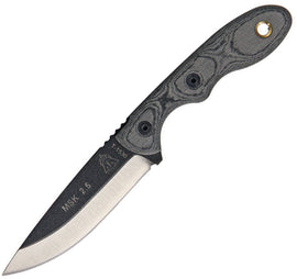 TOPS Mini Scandi Knife Black Linen