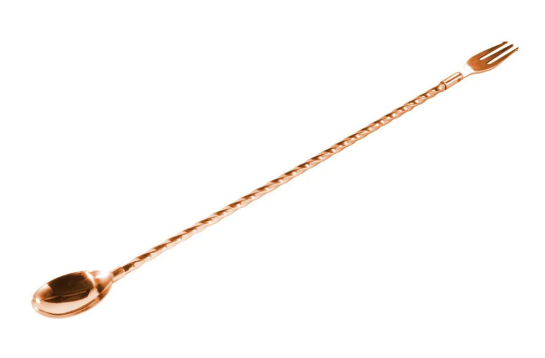 Uber PROTRIDENT FORK AND SPOON COPPER