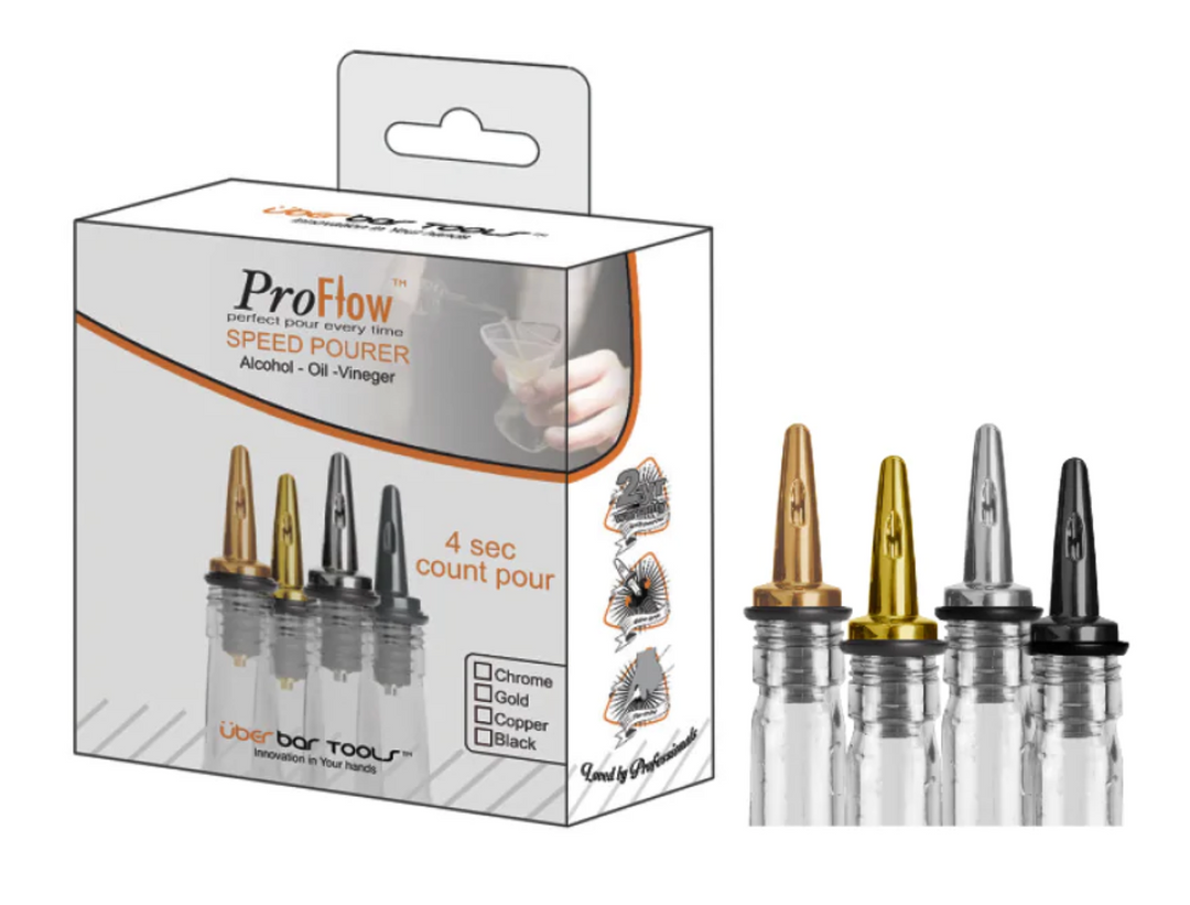 Uber GIFT PACK 4 PROFLOW SPEED POURERS GOLD