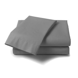 Royal Comfort 1000 Thread Count Cotton Blend Quilt Cover Set Premium Hotel Grade - Queen - Charcoal