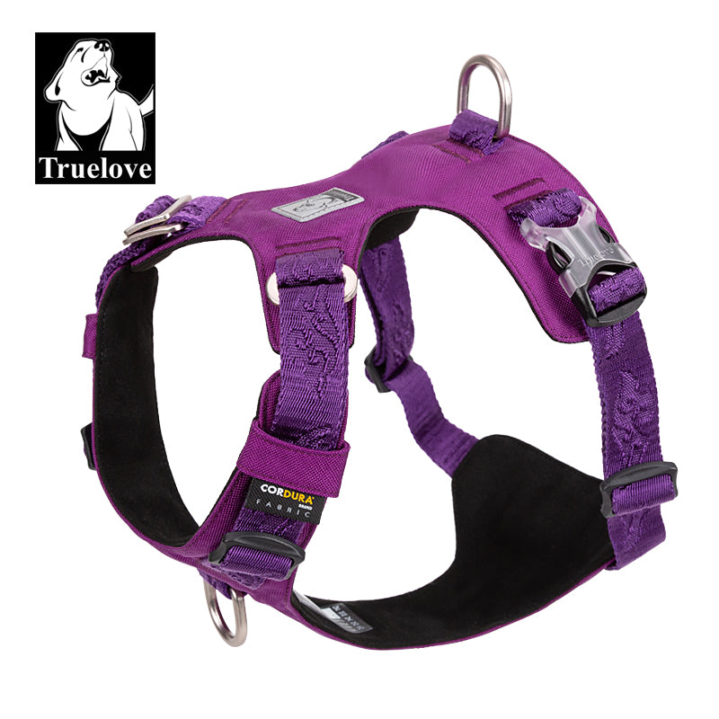 Dog lightweight purple harness XL | King of Knives