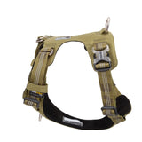True Love Lightweight army green 3M reflective dog harness medium | Available at King of Knives e-store