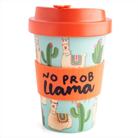 No Prob Llama Eco-To-Go Bamboo Cup | DPZ Travel Cup | King of Knives