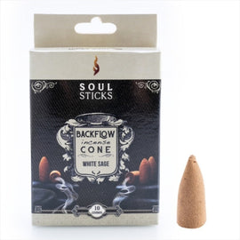 Soul Sticks White Sage Incense Cone 10pk