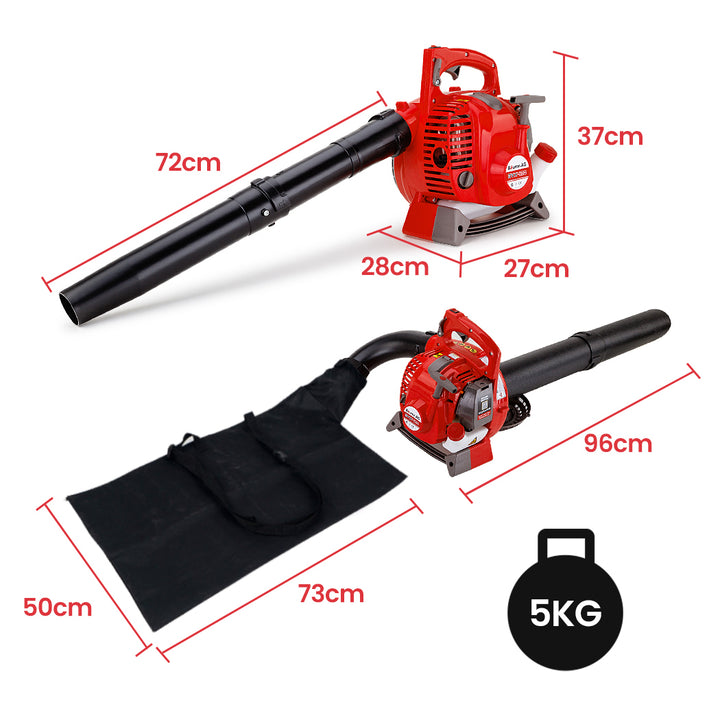 Baumr-AG 25cc 4-Stroke Petrol Leaf Blower & Vacuum for Garden Use | King of Knives e-store