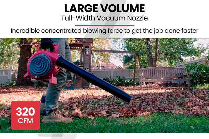 Baumr-AG 25cc 4-Stroke Petrol Leaf Blower & Vacuum for Garden Use | King of Knives e-store