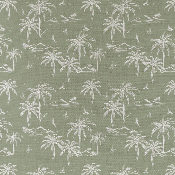 Cushion Cover-With Piping-Postcards Sage-60cm x 60cm