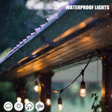 30M Festoon String Lights Kits Christmas Wedding Party Waterproof outdoor