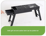 Foldable Portable BBQ Charcoal Grill Barbecue Camping Hibachi Picnic | Outdoor | King of Knives Australia