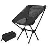 Ultralight Aluminum Alloy Folding Camping Camp Chair Outdoor Hiking Patio Backpacking Orange