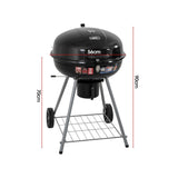 Outdoor BBQ Smoker Portable Charcoal Roaster | King of Knives