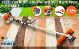 Dynamic Power Garden Whipper Snipper Brush Cutter 26cc with 1 Blade