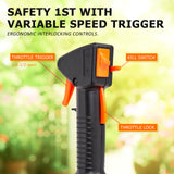 Dynamic Power Garden Whipper Snipper Brush Cutter 43cc + 4 Blade
