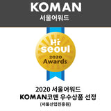 KOMAN Grey Shinewon Vinch IH Non-Stick Ceramic Wok | Kitchenware | King of Knives Australia