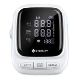 Etekcity Digital Body Weight Bathroom Scale - Black & Etekcity Smart Blood Pressure Monitor - White Bundle