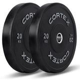 CORTEX 3m x 2m 50mm Weightlifting Framed Platform (Dual Density Mats) + 230kg Olympic V2 Weight Plates & Barbell Package